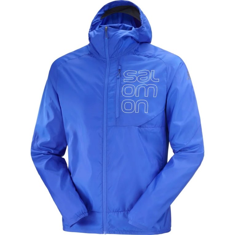 Cortavientos Salomon Bonatti Cross Hombre Azules | MX PHML984